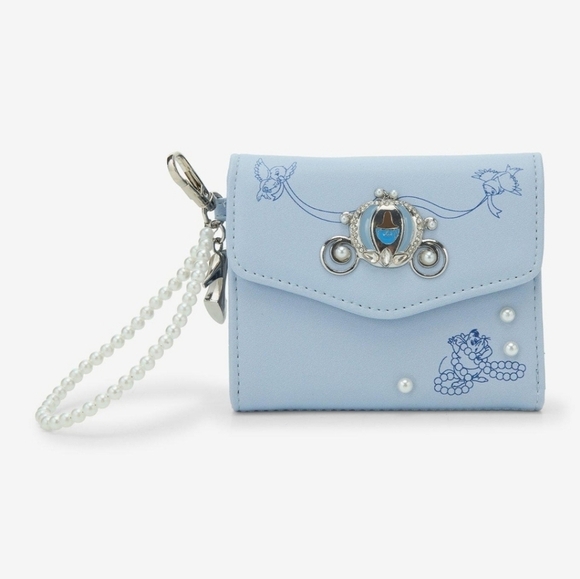 NWT Cinderella Minimalist Studded Backpack and Wallet main image 4